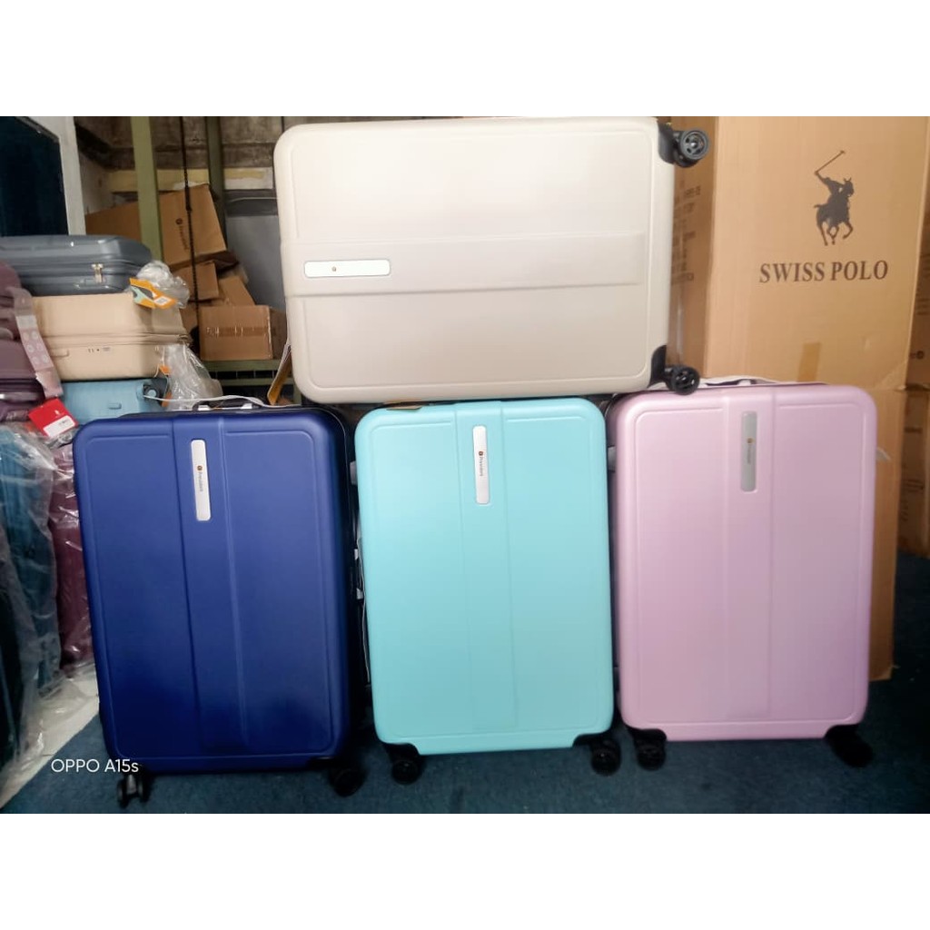 Koper 20 Inch, 24 Inch, 28 Inch Non Zipper Kaca Lock Roda 4 Double - Original - President 5559