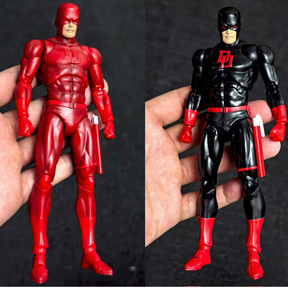 NEW CT Toys Daredevil Action Figure Mafex 223 SHF Daredevil Comic Figure Born Again PVC Figurine Sta