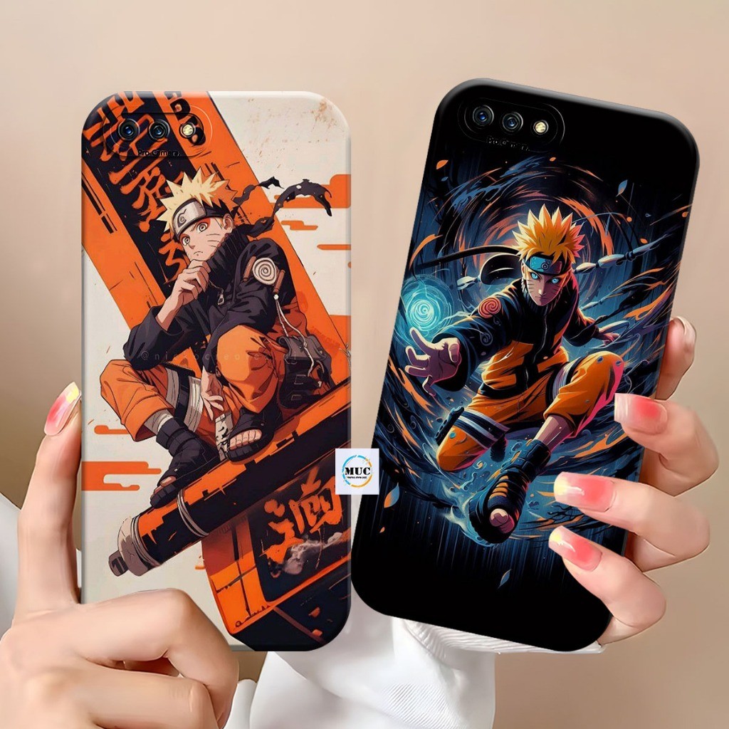 Silikon Case Oppo A3S - Realme C1 - Oppo A1K - Realme C2 Motif Naruto - Case Kekinian - Case Lentur 