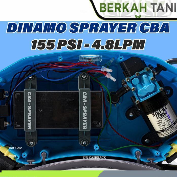 Dinamo sprayer CBA - 155 PSI 4.8 LPM Original Nikuma 4148