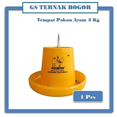 Tempat Pakan Ayam 3 kg Medion