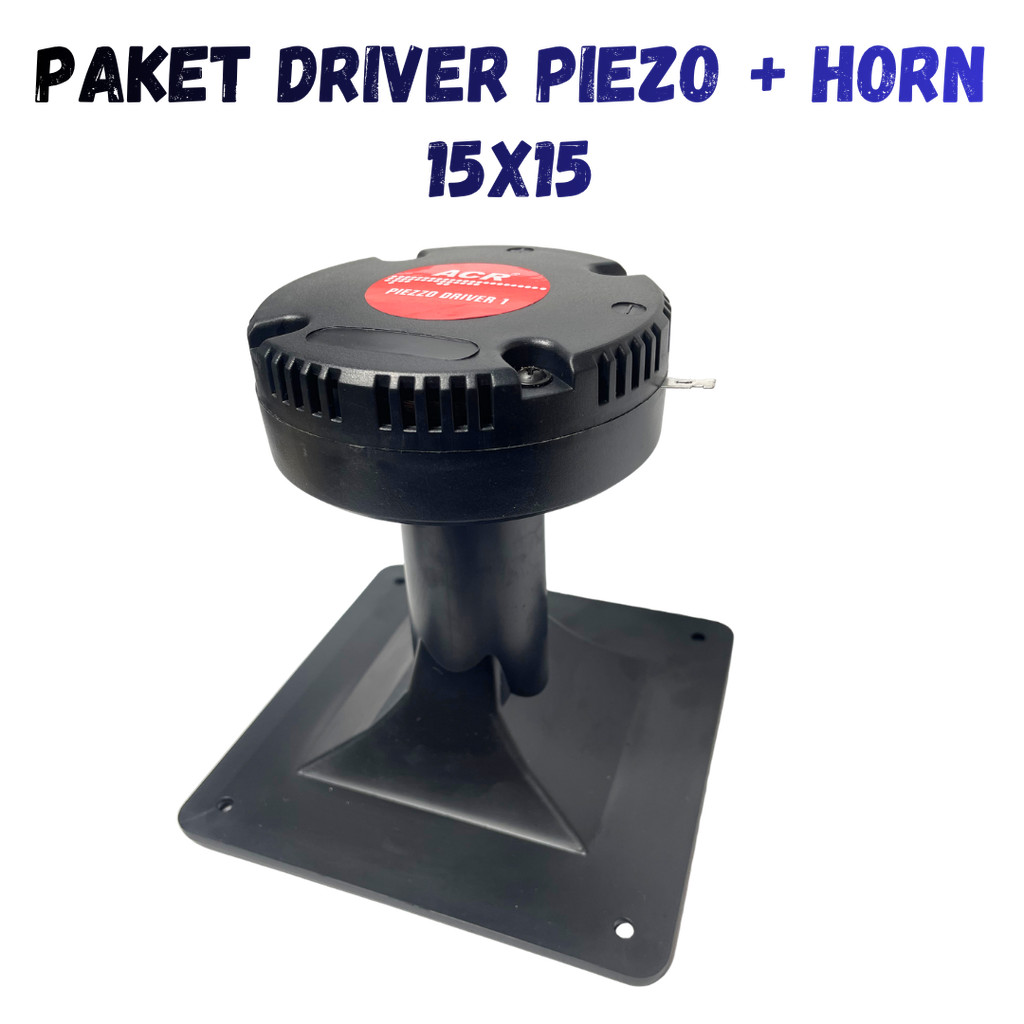 Horn Twitter 15x15 + Driver Twitter ACR Piezo 1