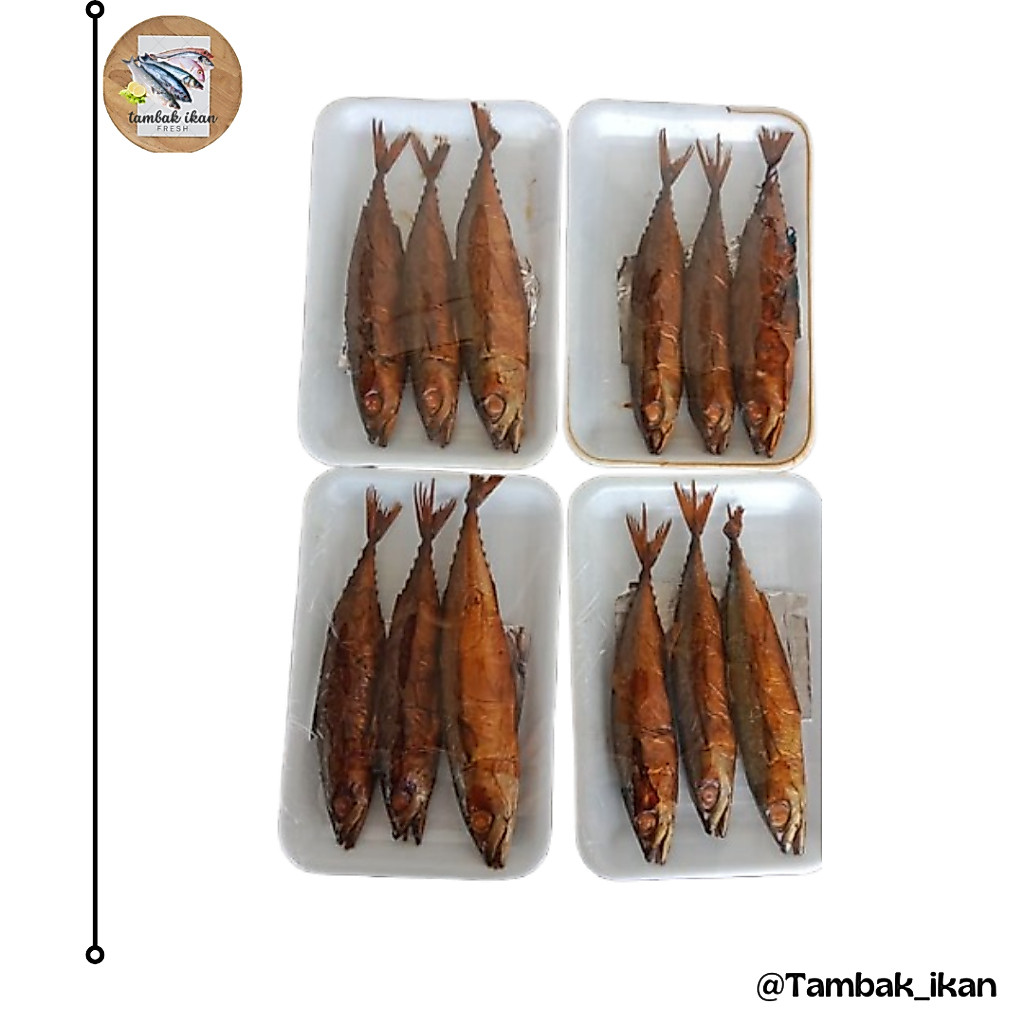 Ikan Asap Salem / Ikan salem asap perpack siap kirim