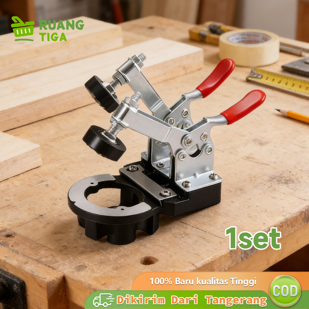 Mata Bor Engsel Sendok 35mm Hole Drill Guide Jig Engsel Sendok Pelubang Engsel Sendok