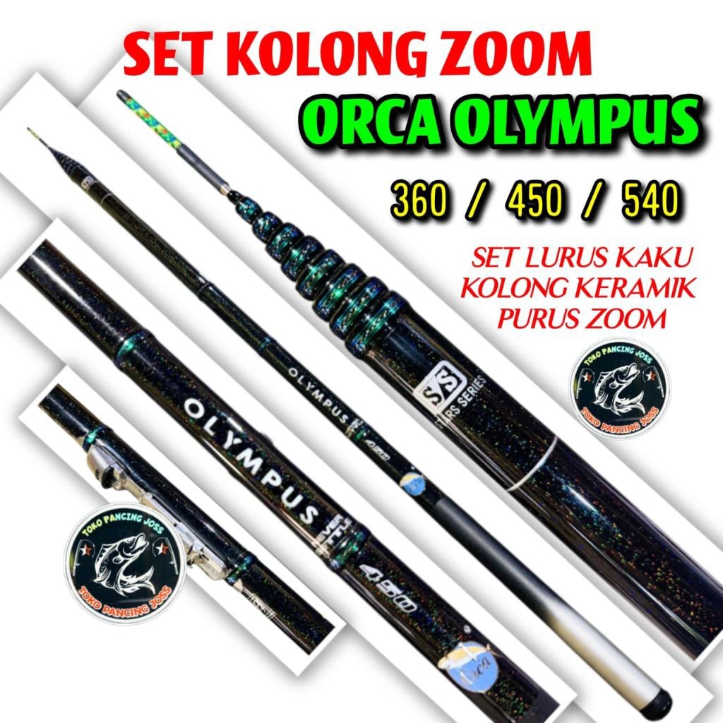 TEGEK KOLONG ZOOM ORCA OLYMPUS 450 KAKU RINGAN KUAT