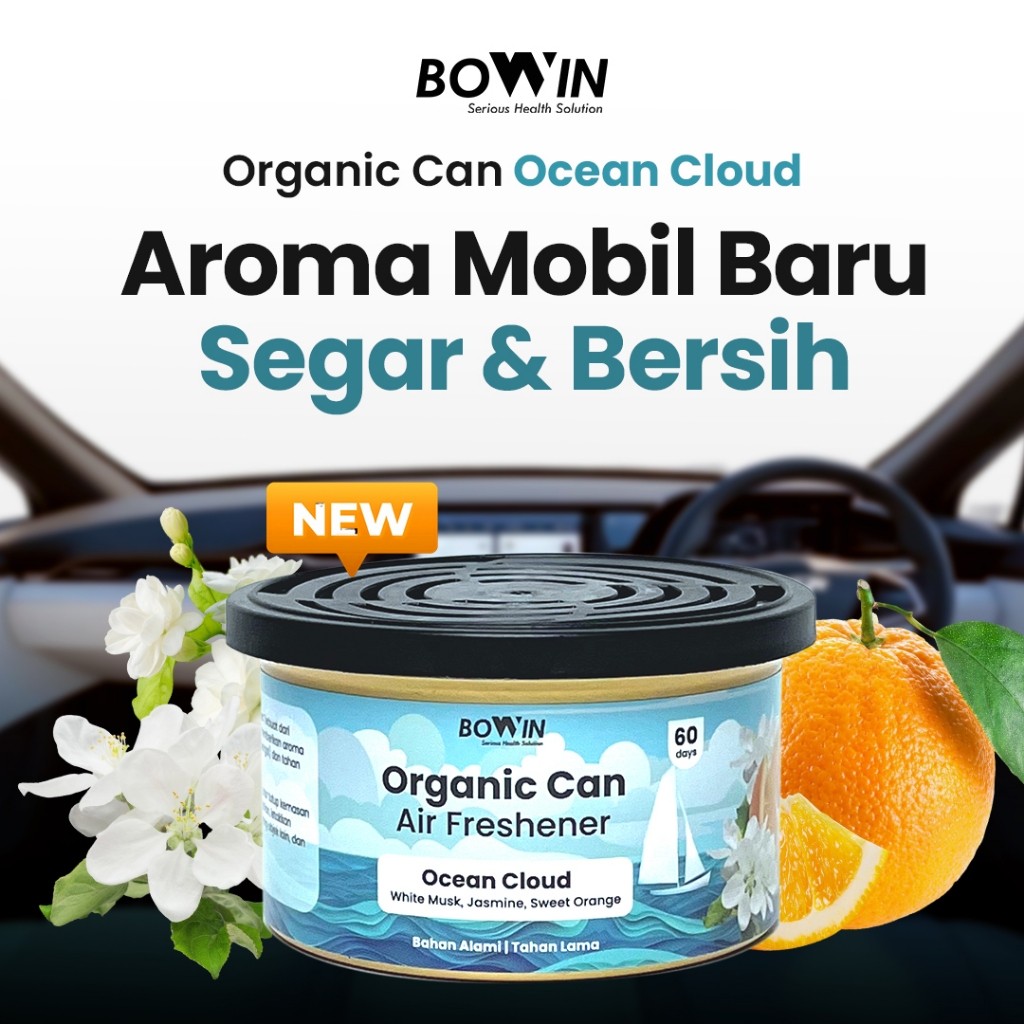 BM - Bowin Parfum Mobil & Ruangan (Aromatherapy, Parfum, Pewangi Alami)