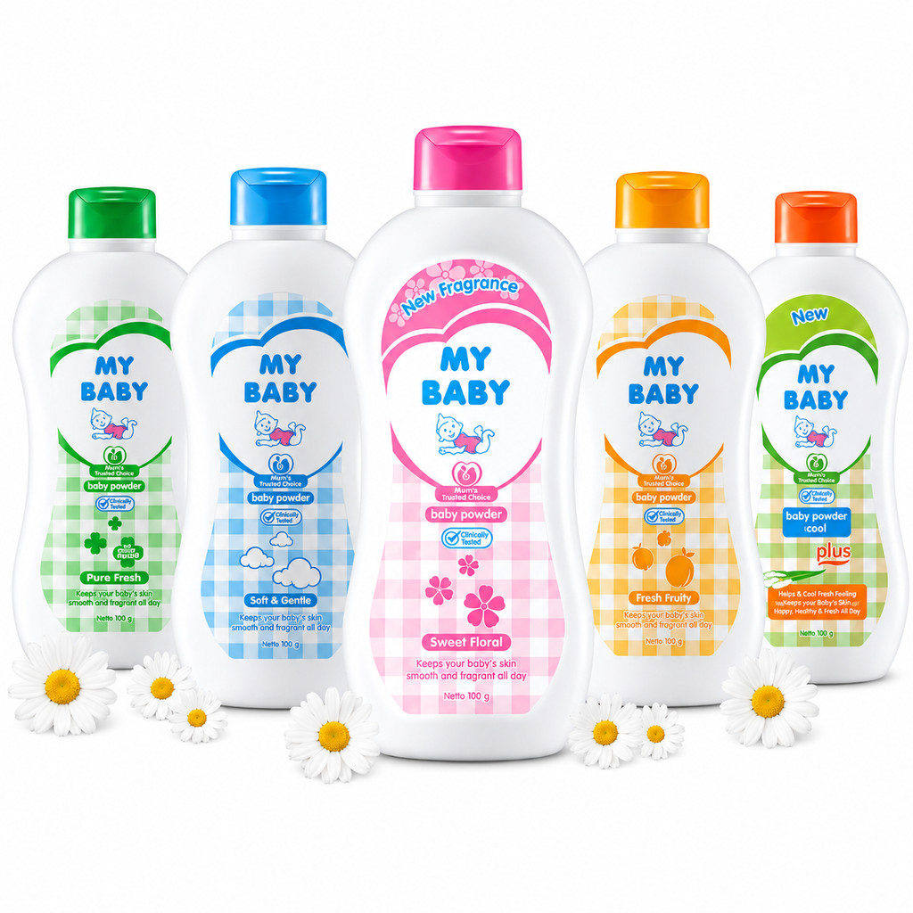 My Baby Powder  - My Baby Bedak Bayi Bedak Bayi Wangi