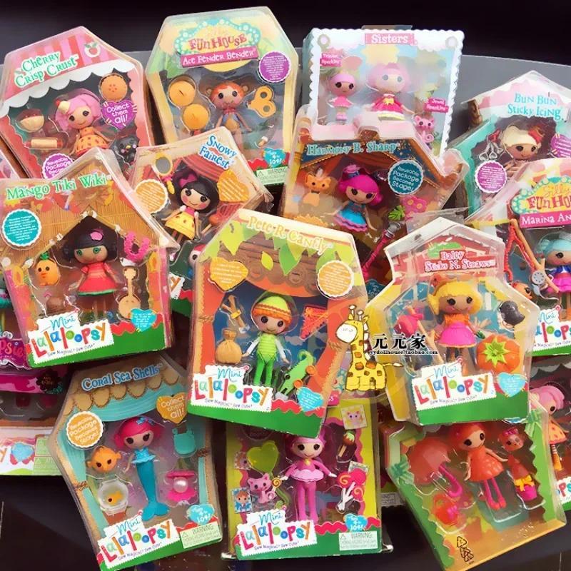 New Lalaloopsy Mini Lala Oopsie Princess Doll Action Figure Cartoon Cute Dolls Kids Play House Toys 