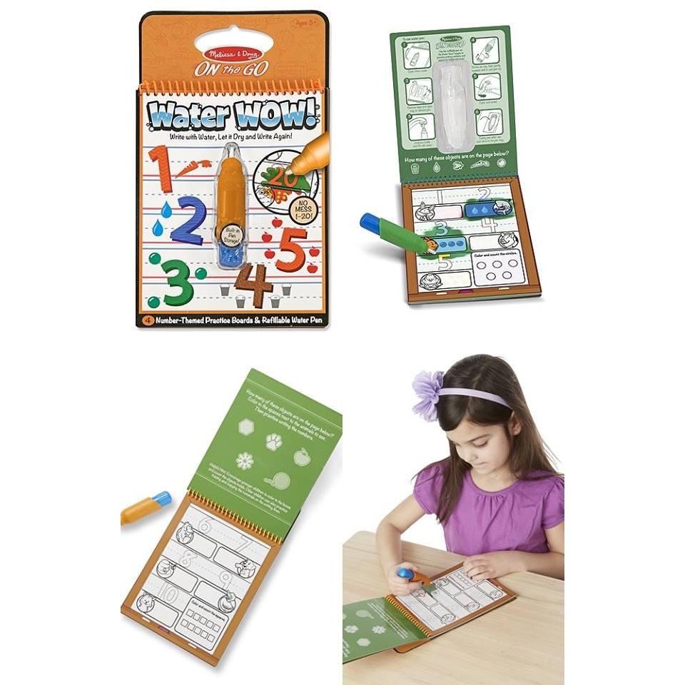 WATER WOW NUMBER ( MELISSA DOUG 5399 )