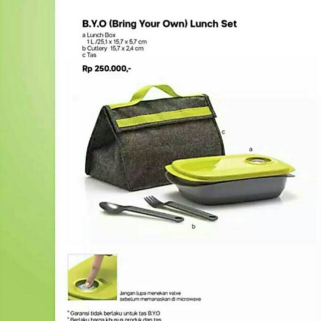 BYO ( Bring Your Own) lunch set