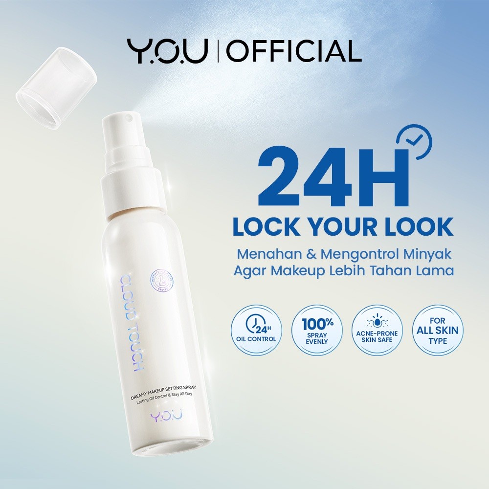 YOU Cloud Touch Dreamy Makeup Setting Spray | Setting Spray Makeup | Setting Spray | Makeup You Skin
