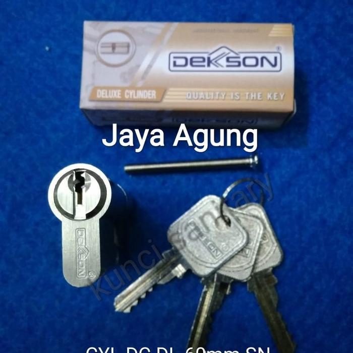 Silinder Kunci Dekson CYL DC DL 60 MM SN/Silinder kunci Dekson 6cm