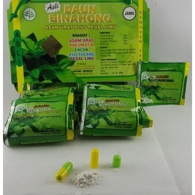 Kapsul Daun Binahong Renceng Isi 20 Sachet