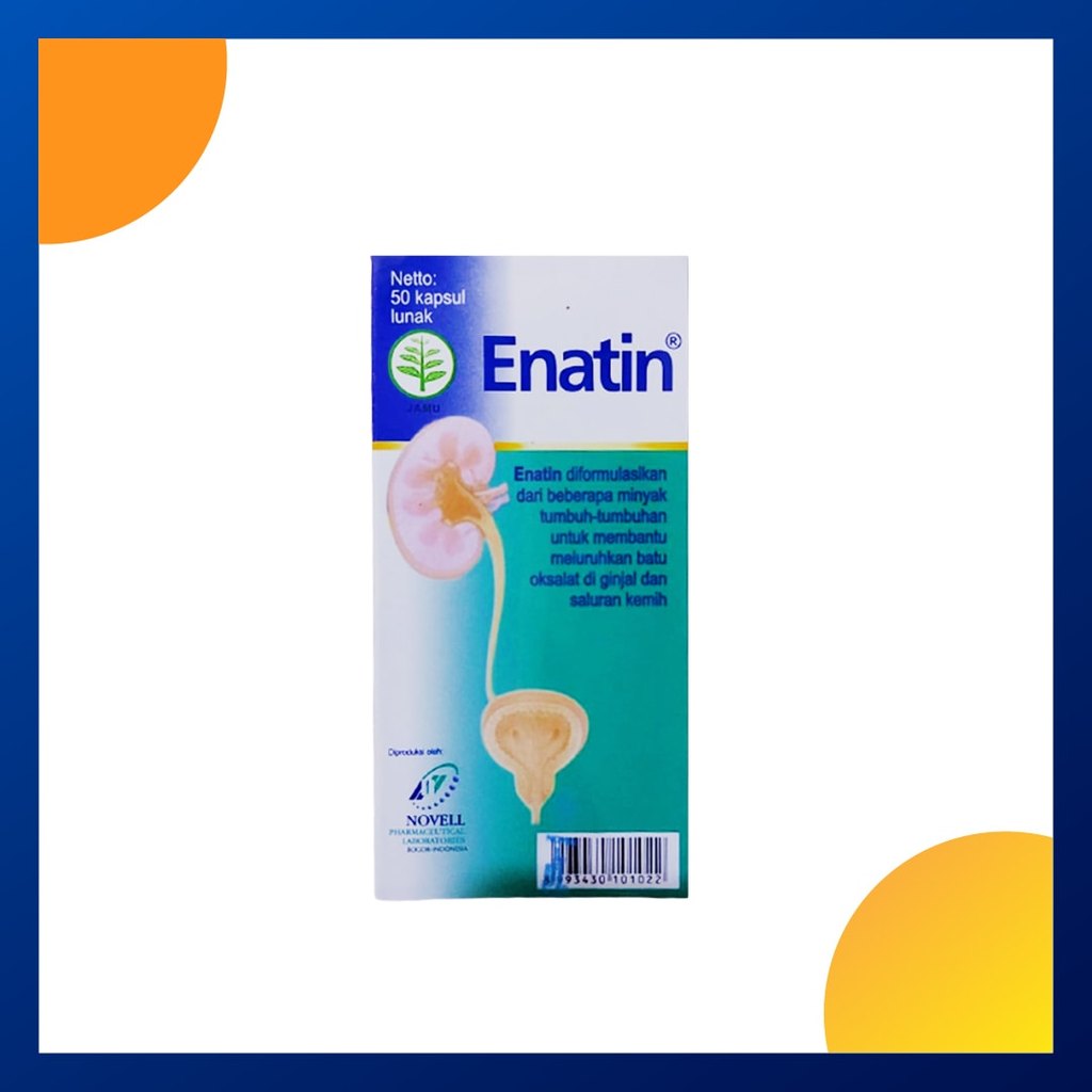 Enatin Botol Isi 50 Kapsul