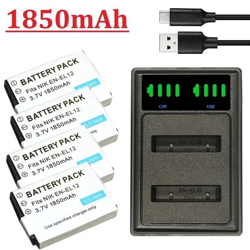 en-el12 en el12 1850mah battery For Nikon COOLPIX S9100 S9200 S9050 P300 P310 P330 S6200 S6300 S9400