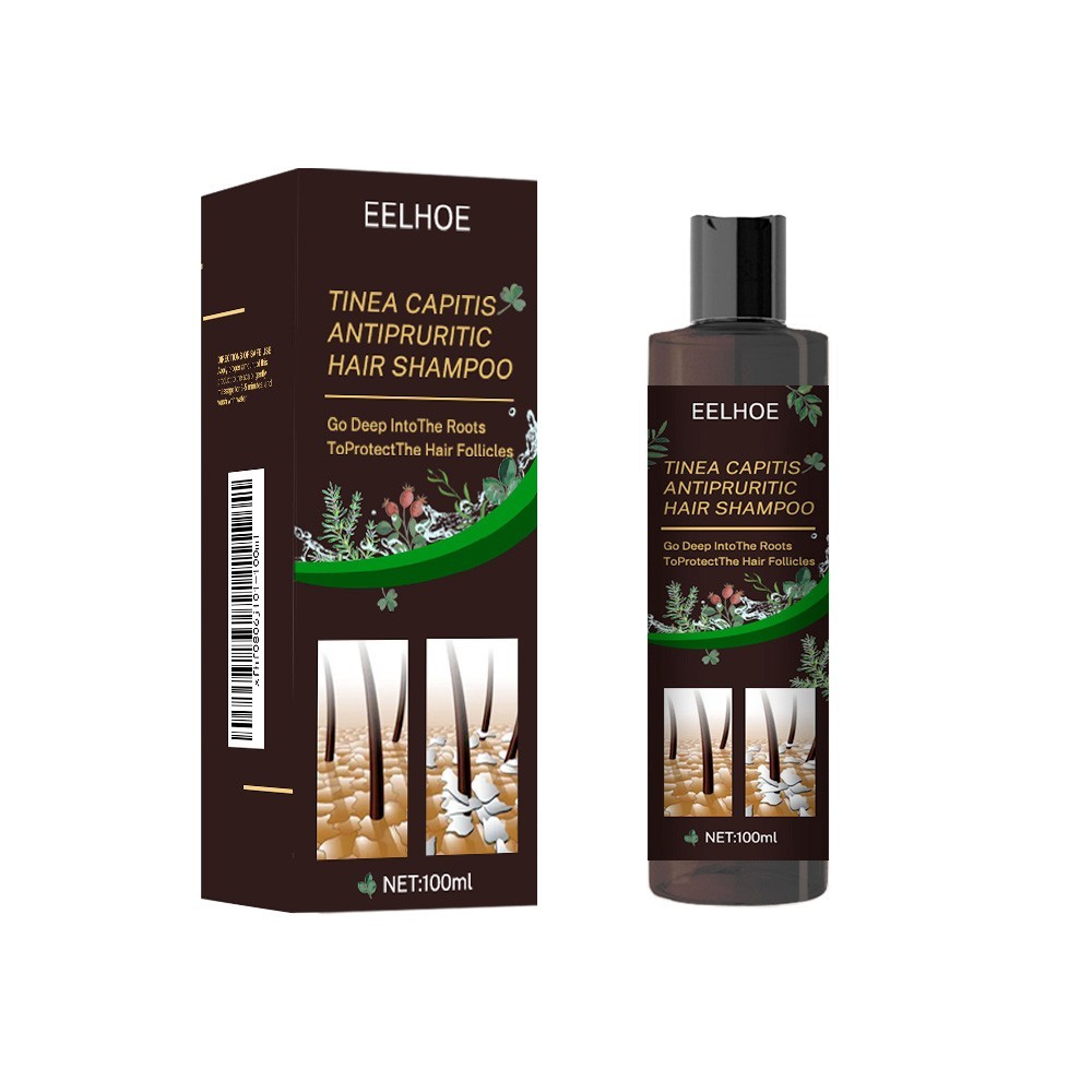 Shampoo Anti Gatal Tinea Capitis, Anti Rontok, Menyegarkan, Kontrol Minyak, Perawatan Rambut, Anti