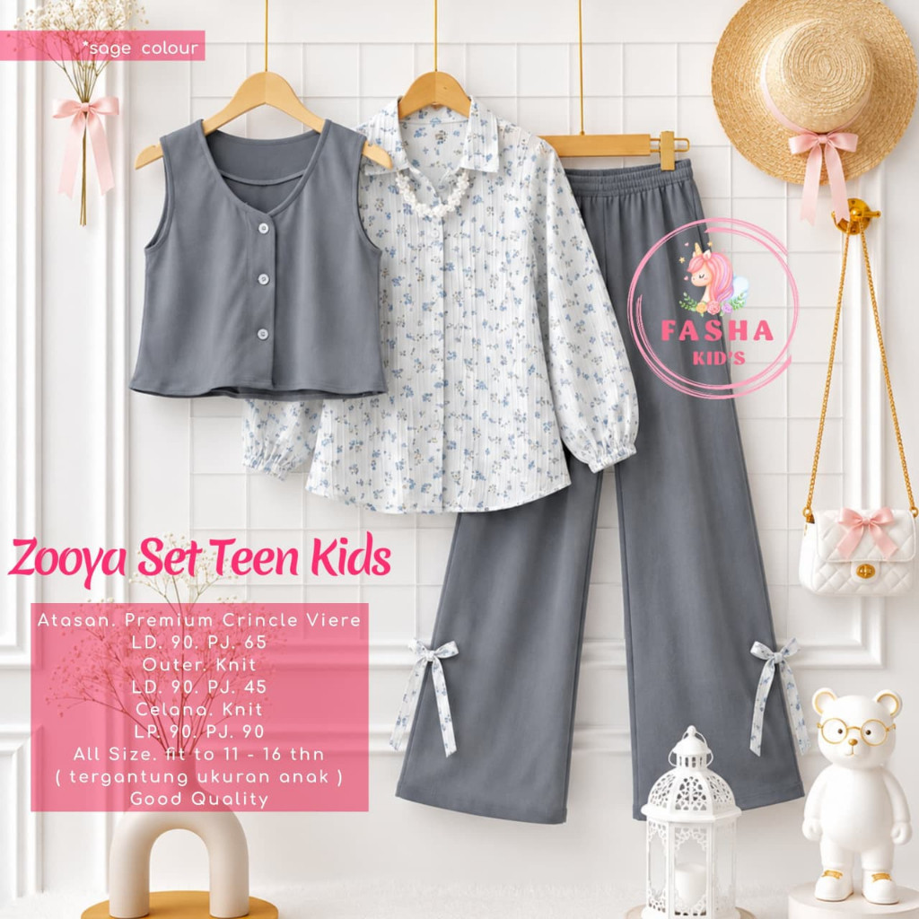 2606     FASHA SET TEEN KIDS by fASHA KIDS FASHION