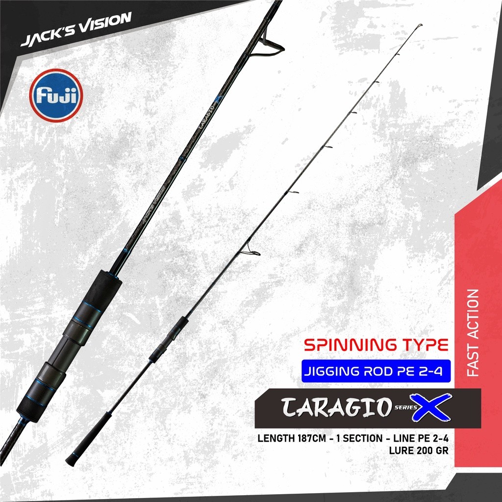 CARAGIO X - Joran Pancing Jigging Premium Series Jack's Vision