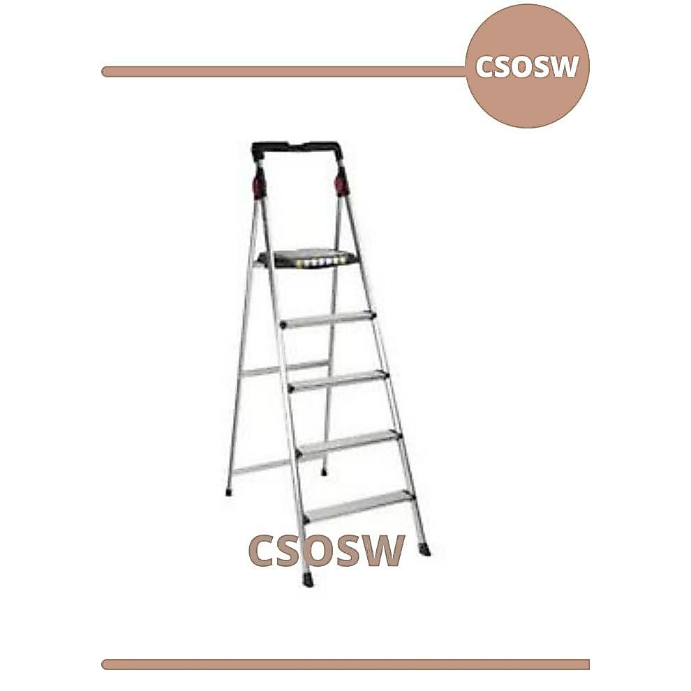 Fixstep Tangga Lipat Aluminium 5 Step American Type Ladder