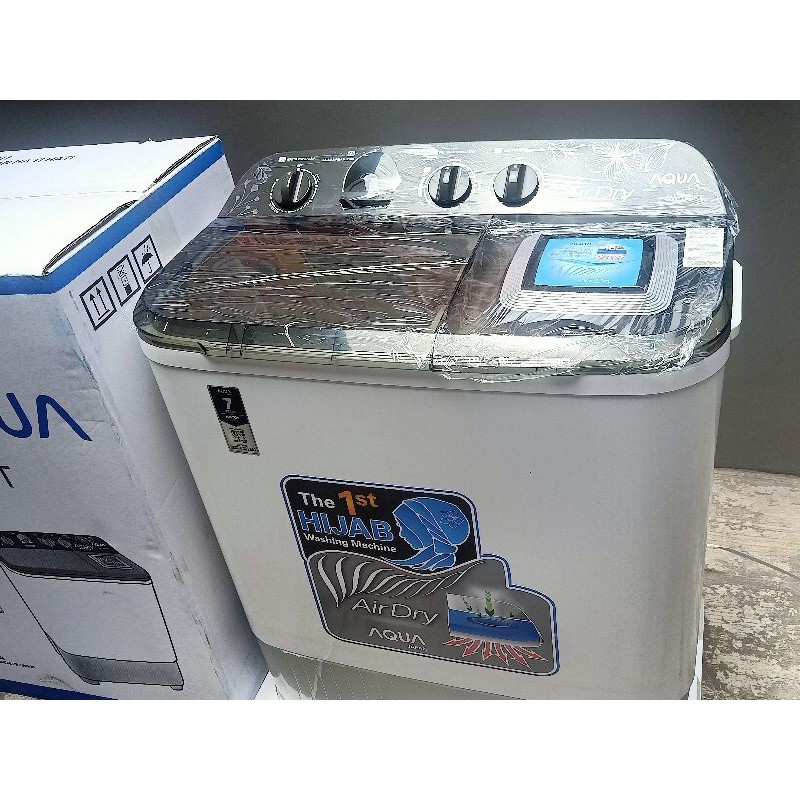 MESIN CUCI AQUA QW 760 XT # QW760 XT hijab series#ORIGINAL#ELEKTRONIK BANDUNG