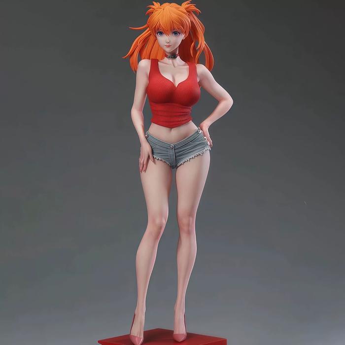 [ Ready ] Neon Genesis Evangelion ~ The Summer Plants Studio ~ Ayanami Rei - Mari Makinami- Asuka La