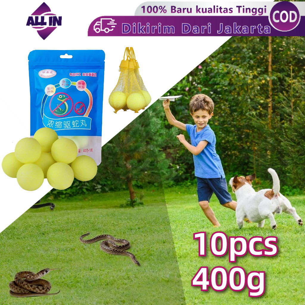 10PCS 400g Obat Pengusir Ular Ampuh Portabel Anti Ular Masuk Rumah Portabel Anti Ular Masuk Rumah De