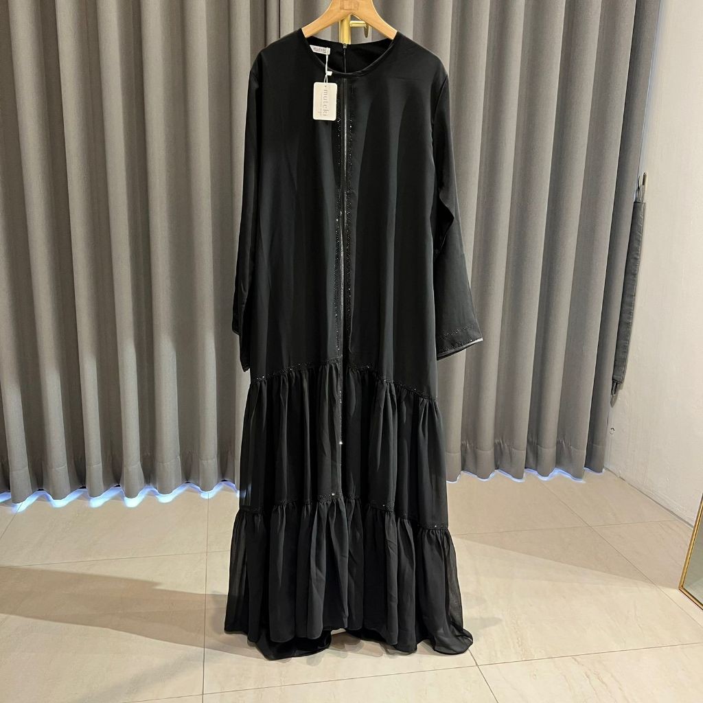 [MUTEKI] Zahara Abaya Umpak Dress - Abaya Umpak Muslimah by Muteki Unique