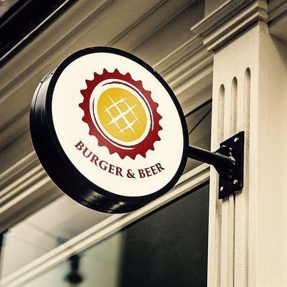 Plang Nama Toko Lampu Neon Box Custom Design dan ukuran