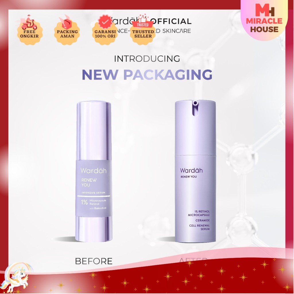 WARDAH Renew You 1% Retinol Microcapsule Ceramide  Serum
