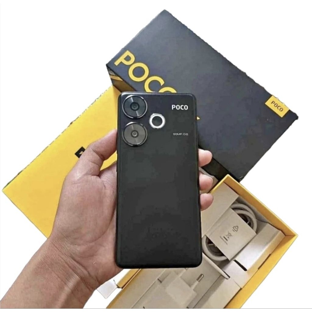 poco f6 versi ram 12 512gb dan ram8 256gb hp second lengkap siap pakai keren