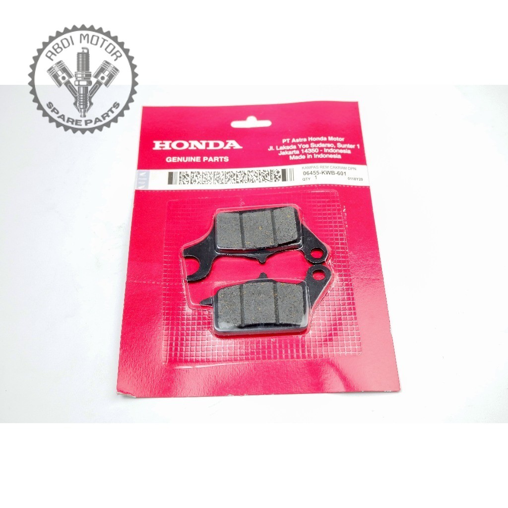 kampas rem depan supra x 125  KWB Motor