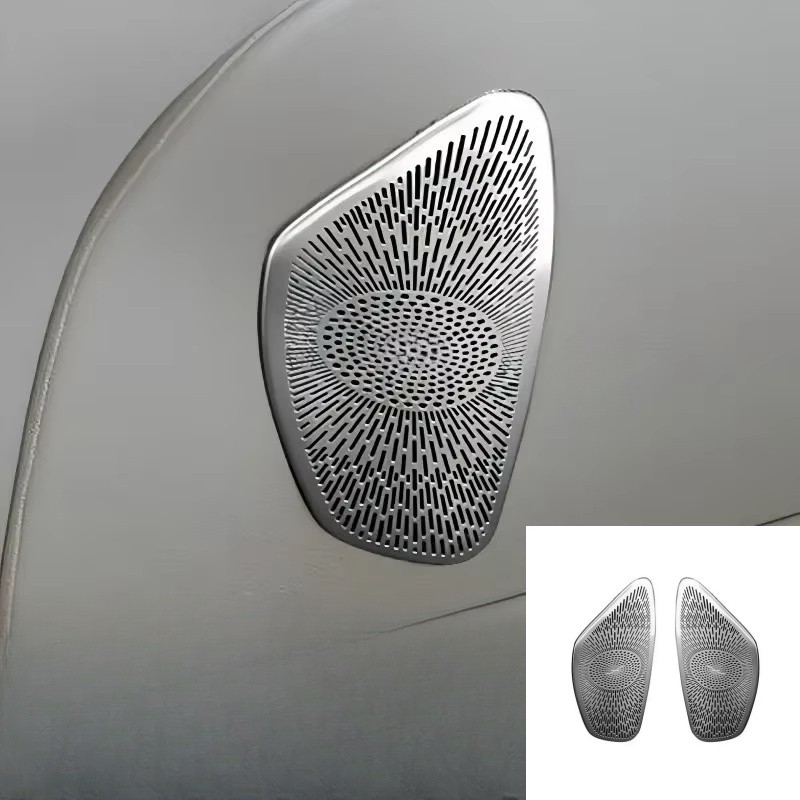 Seat back horn trim cover for Mercedes-Benz W218 CLS W212 E-Class interior mofication