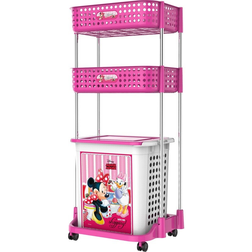 Laundry Basket Keranjang Baju Naiba 2 Susun