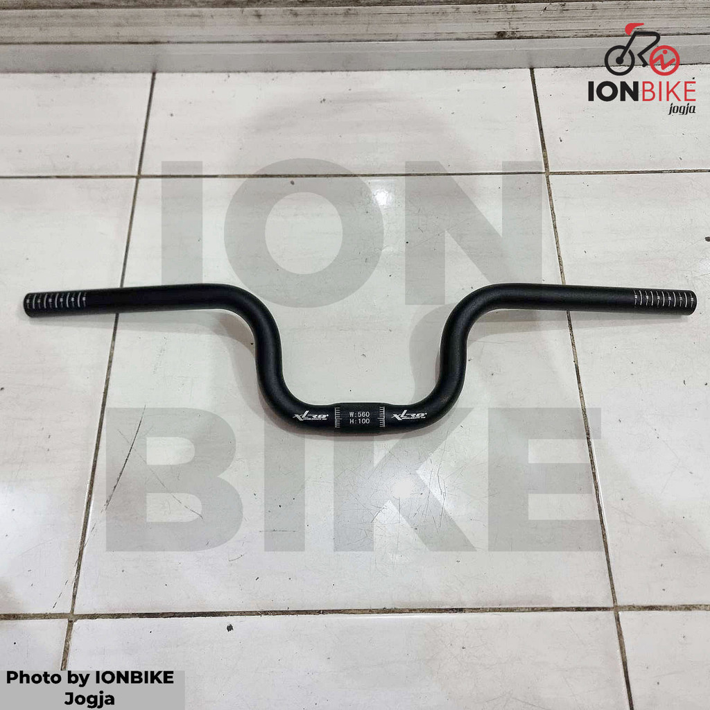 Stang XLR8 R10560 Rise 100 Clamp 25.4 560mm ALLOY Standar Sepeda Lipat Folding Minion Tinggi Handle 