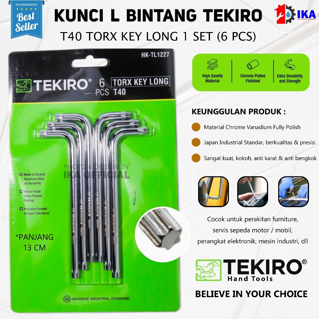 Kunci Buka Cakram T40 T45 T50 Motor Honda Beat Vario Nmax Mio Aerox Scoopy / Kunci Kepala Babi Kalip