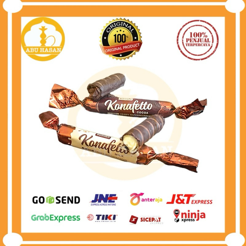 

Roshen Konafetto Snack Coklat Arab Viral Original