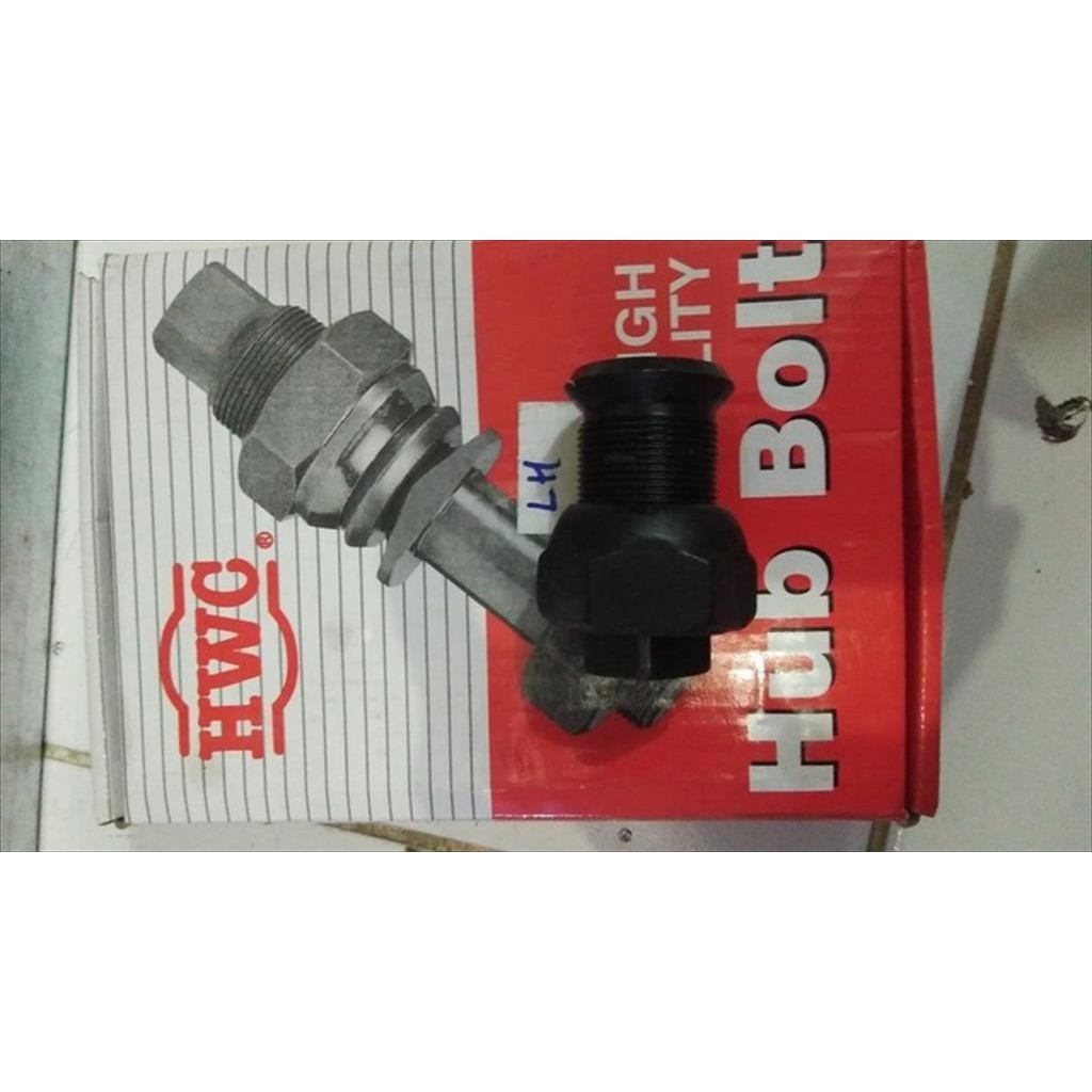 Double Nut Mur Baut Roda Truk K.41 Canter PS125 Fuso Ganjo Kiri HWC