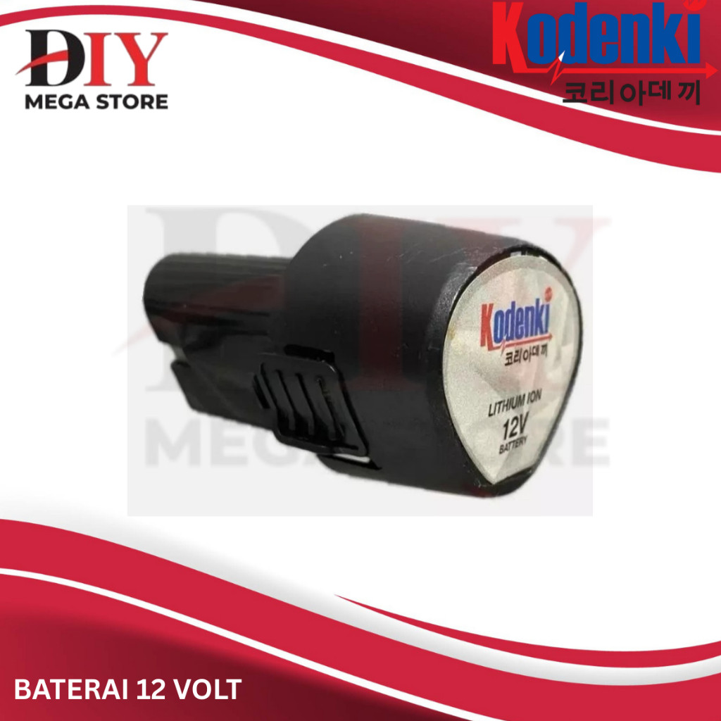 KODENKI Battery 12volt Baterai 12 Volt Batre Only 12V