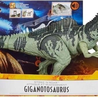 Jurassic World Dominion Strike N Roar Giganotosaurus Aksi Dinosaurus