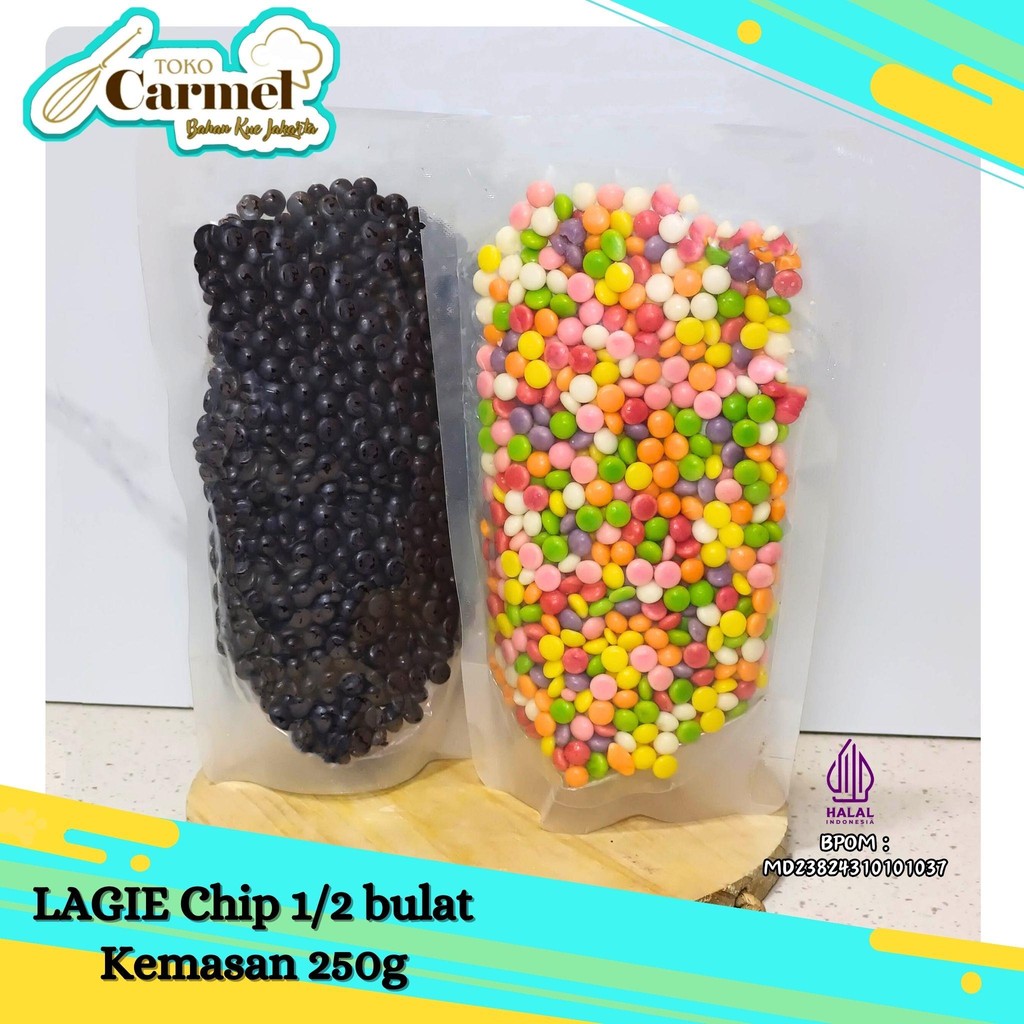 

Lagie Coklat Chip 250gr - Choco Chip Bulat