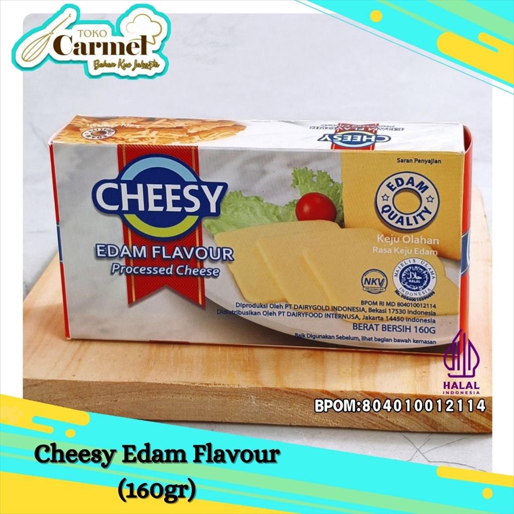 

Cheesy Keju Edam 160gr