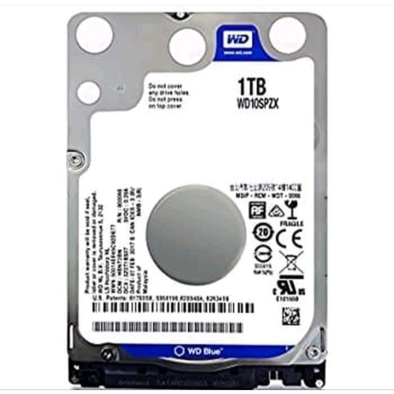 Hardisk Laptop 1TB 500GB 320GB Wd Blue HGST Toshiba Sata 2.5 A01 new