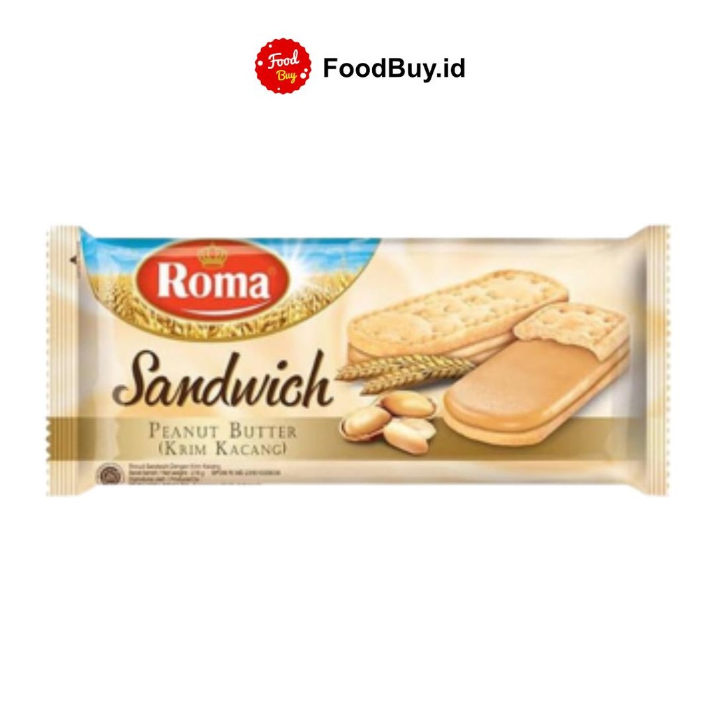 

Roma Sandwich Peanut Butter 189 gr