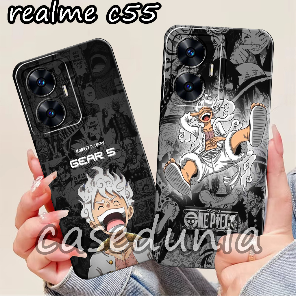 Softcase Realme C55 - C15 - C12 - C25 - C25s - C35 - C21- C21y - C25y Motif One Piece Anime Gear 5