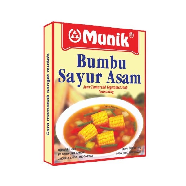 

MUNIK BUMBU SAYUR ASAM 180 GR - AMY