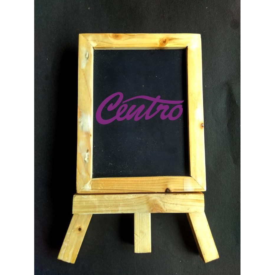 

Blackboard With Easel / Papan Tulis Kapur Dengan Penyangga -15 x 19 cm