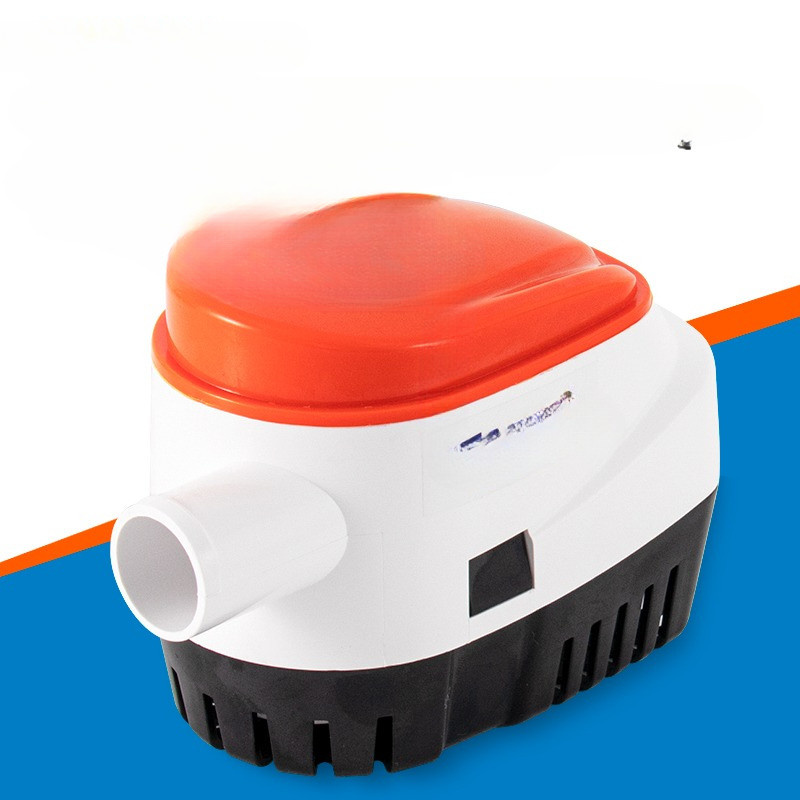 Marine Water Pump Small Bilge Pump 12V24V Yacht Drainage Fast Boat DC Submersible Pump Bilge Automat