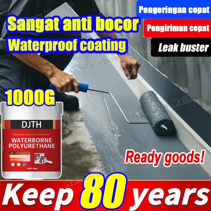 TERLARISDJTH 1000g Cat Anti Bocor Lem Anti Bocor Super Kuat Lem Anti Bocor Dan Rembes Cat Atap Rumah