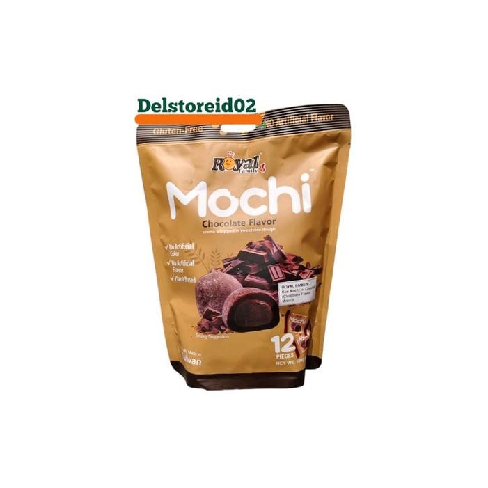 

Royal family mochi chocolate flavor 180gr