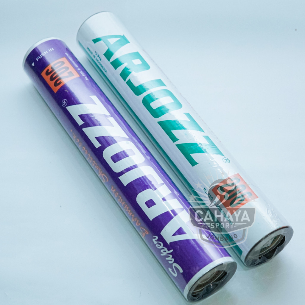 Shuttlecock / Kok Badminton Bulutangkis Arjozz -- Hijau Ungu